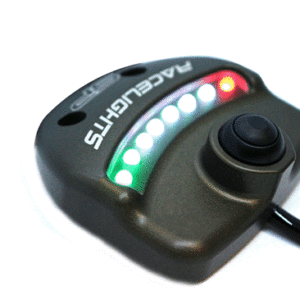 Racelights indication device for motorsport