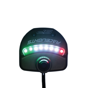 Racelights indication device for motorsport