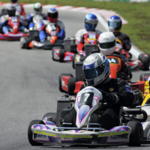 Karting,During,Race